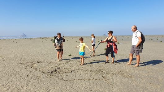 immersion nature en baie du Mont-Saint-Michel en famille - expérience
