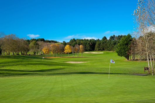 Le parcours du golf d'Omaha beach