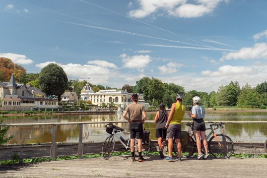 Pause à Bagnoles de l'Orne