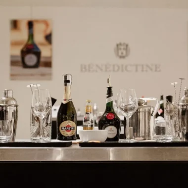 Zelf cocktails maken in het Palais Bénédictine