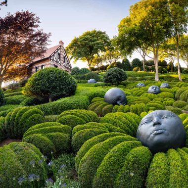 Les jardins d'Etretat