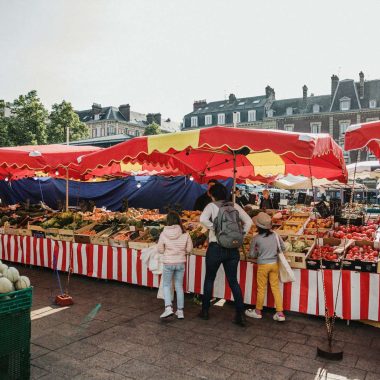 Marché à Rouen