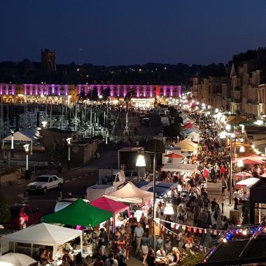 Marché nocturne de Dieppe