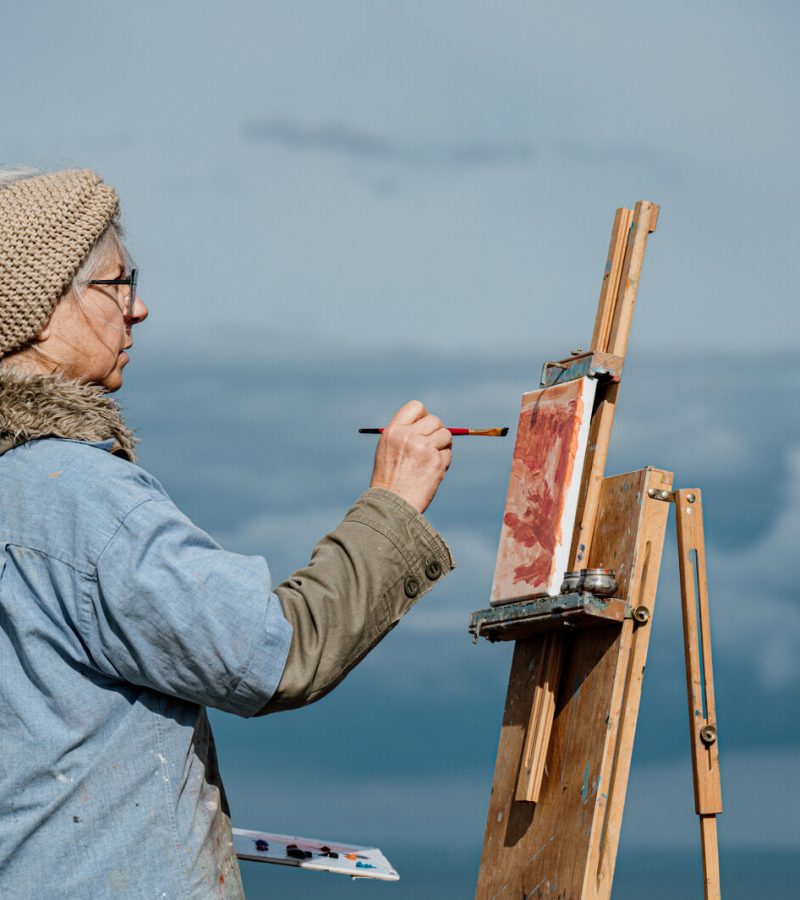 Schilderen als Monet aan de Côte d’Albâtre