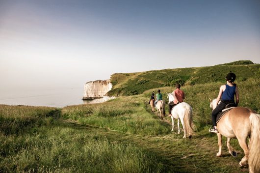 Balade à cheval domaine equestre Etretat