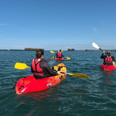 Kayak à Arromanches - Asnelles