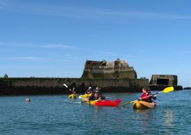 Kayak à Arromanches - Asnelles