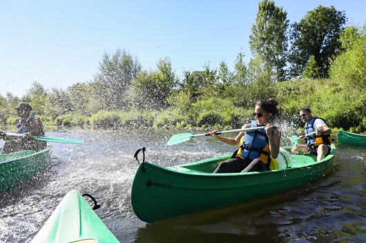 Canoë-kayak en Suisse Normande