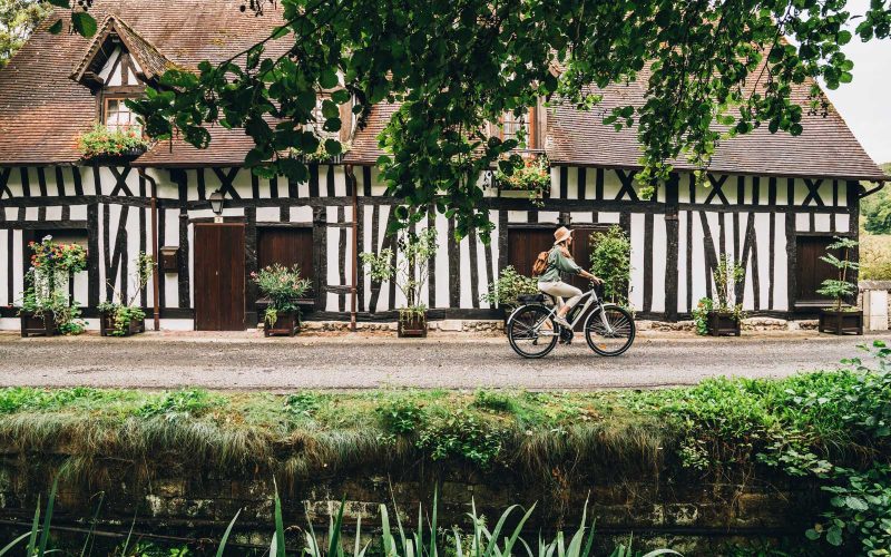 Fietsen in Normandië