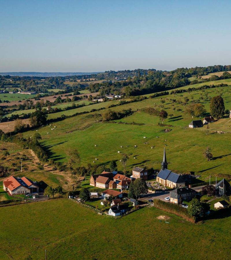 Het dorpje Camembert
