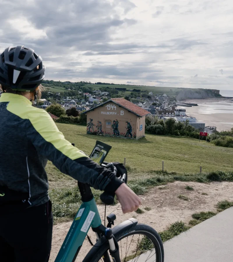 Fietsen langs de invasiestranden, van Caen naar Carentan