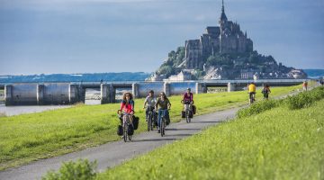 Itinéraire La Véloscénie au Mont-Saint-Michel