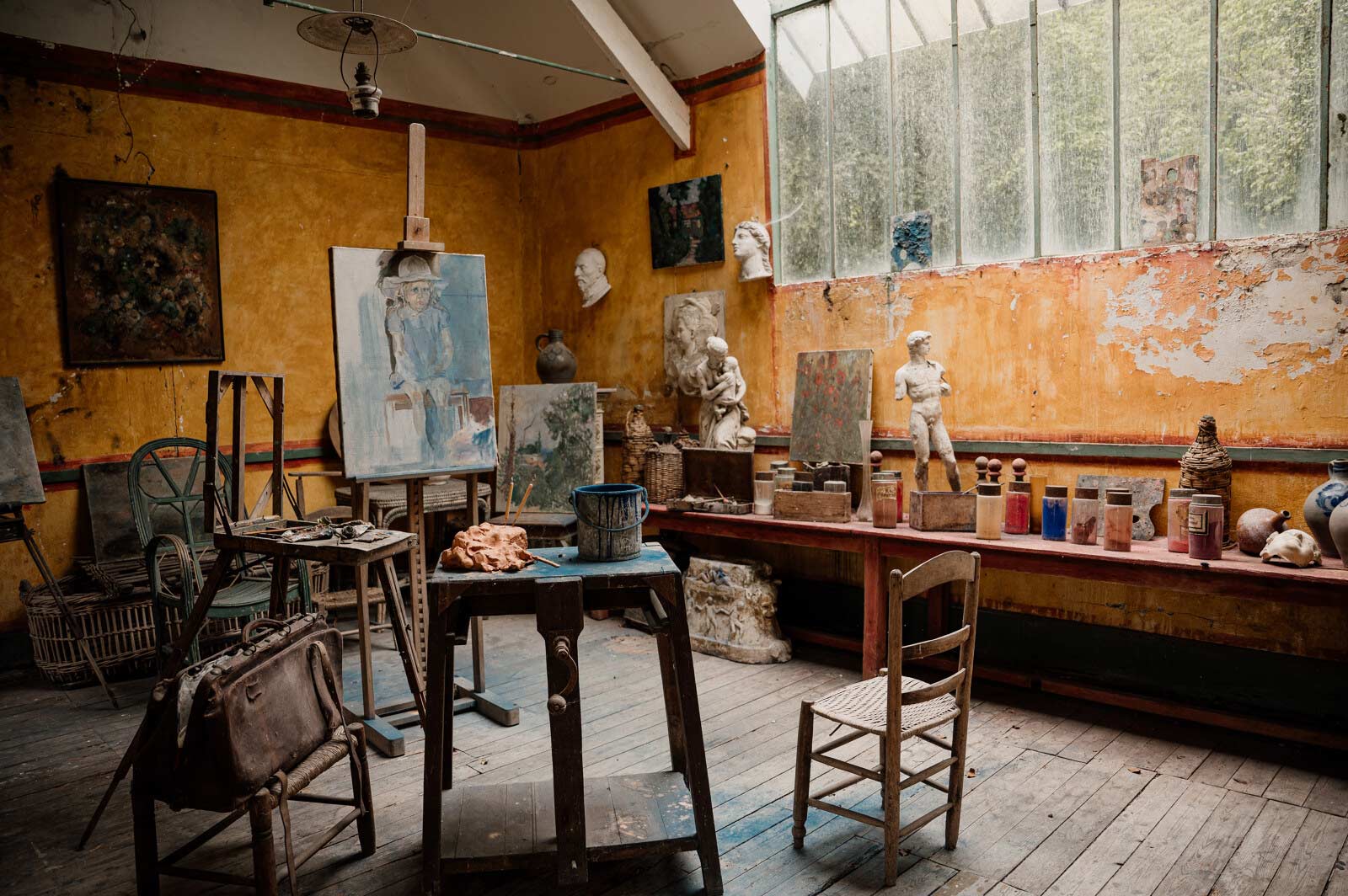 Atelier in het Ancien Hôtel Baudy 