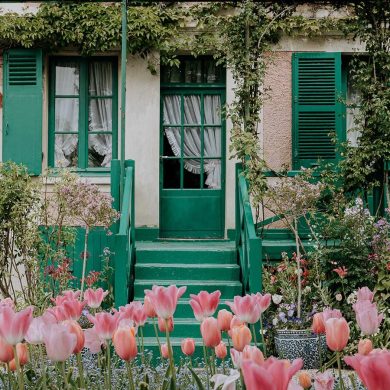 Fietstocht door Giverny, het dorp van Claude Monet